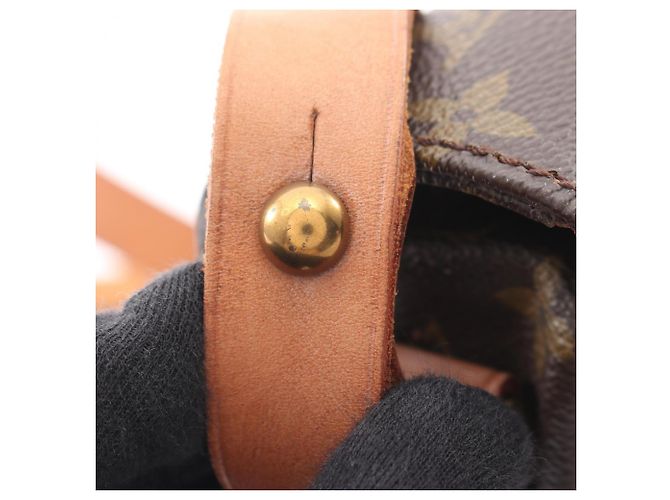 Bolsa de Ombro Louis Vuitton Cartouchiere MM Marrom - vista 10