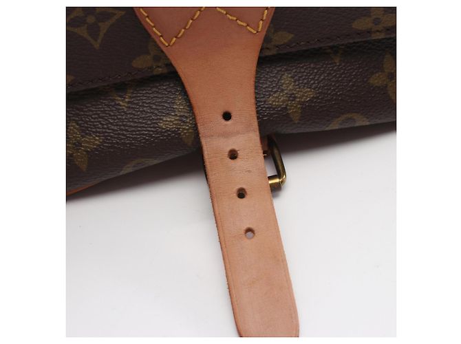 Bolsa de Ombro Louis Vuitton Cartouchiere MM Marrom - vista 12