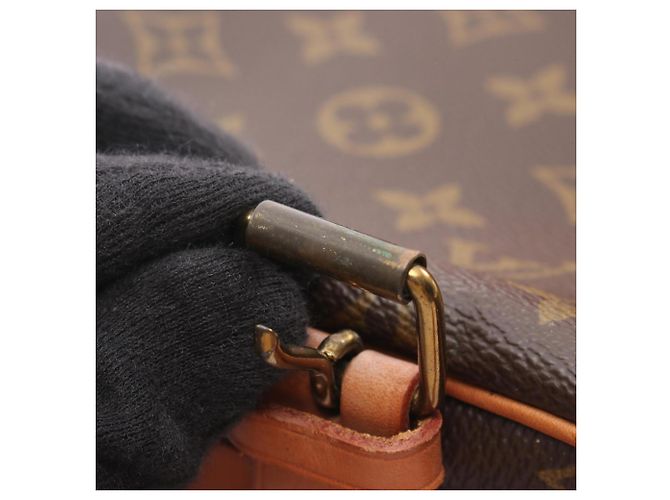 Bolsa de Ombro Louis Vuitton Cartouchiere MM Marrom - vista 8