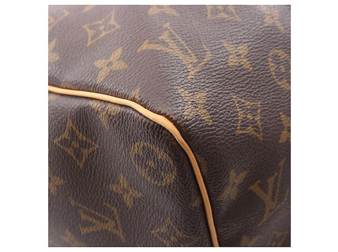Borsa Boston Louis Vuitton Keepall 45 Monogram Marrone - vista 7