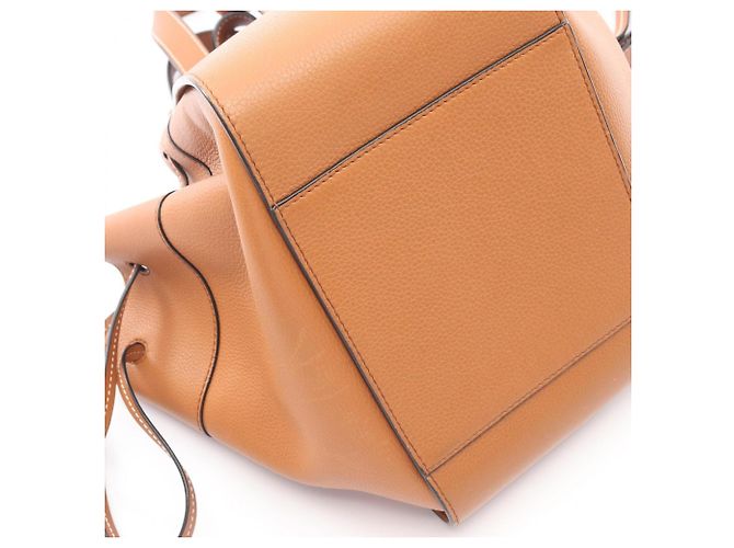 Loewe Hammock Drawstring Bag Brown - view 8
