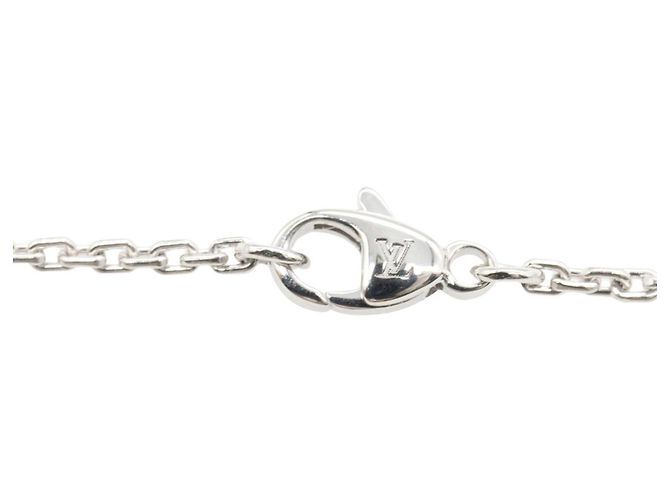 Collana con pendente Louis Vuitton in diamante Argento - vista 4