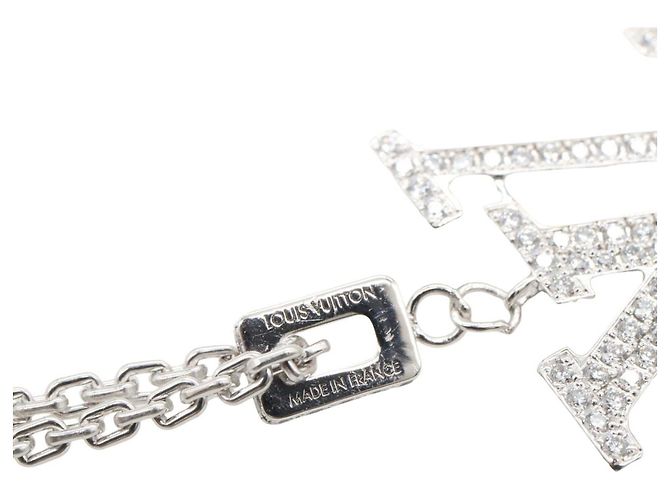Collana con pendente Louis Vuitton in diamante Argento - vista 5