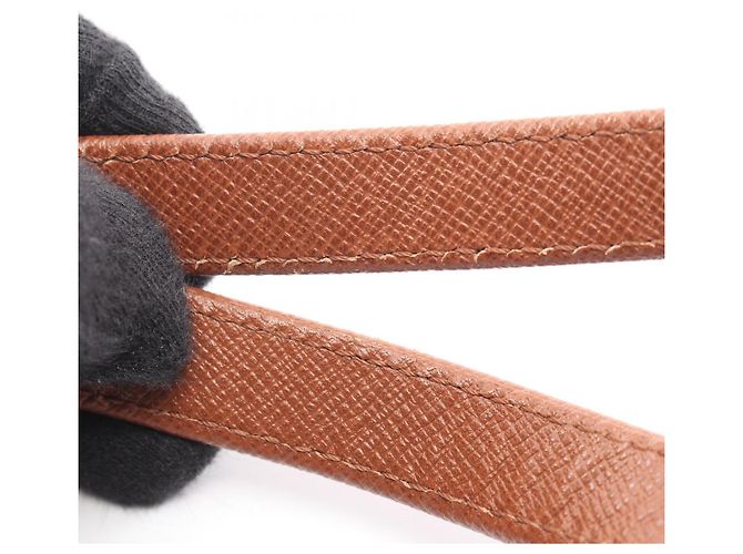 Bolso Louis Vuitton Papillon 30 Castaño - vista 8