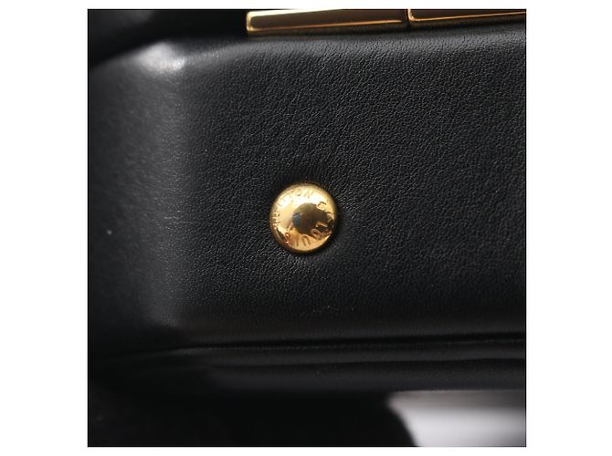 Borsa 2-Way Louis Vuitton Petite Boite Chapeau Nero Beige - vista 10