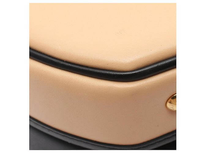 Borsa 2-Way Louis Vuitton Petite Boite Chapeau Nero Beige - vista 9