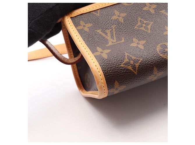 Borsa a mano lunga Popincourt Louis Vuitton Marrone - vista 10