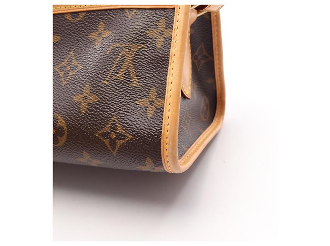 Borsa a mano lunga Popincourt Louis Vuitton Marrone - vista 13
