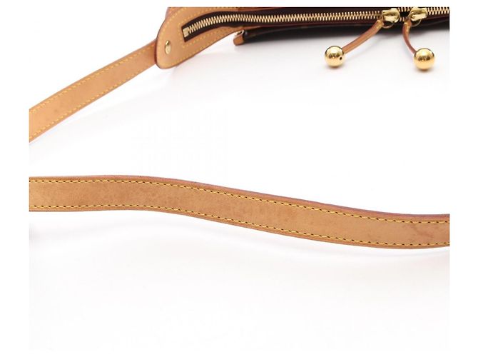 Borsa a mano lunga Popincourt Louis Vuitton Marrone - vista 15