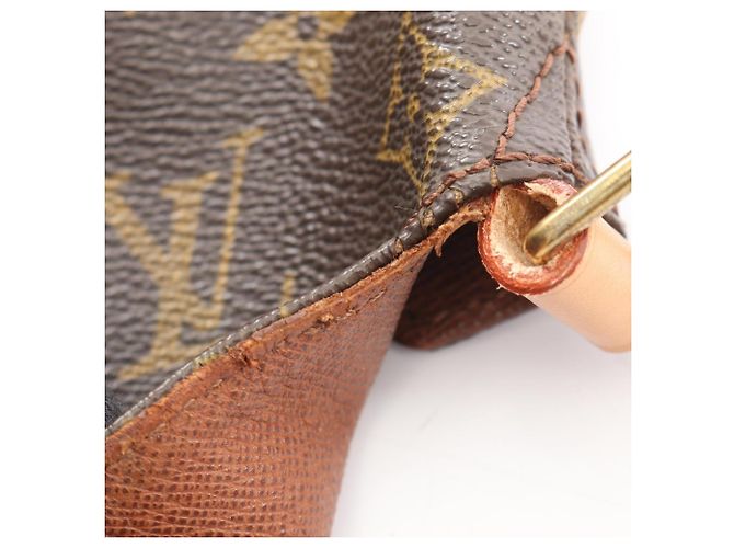 Borsa a tracolla Louis Vuitton Musette Monogram Marrone - vista 6