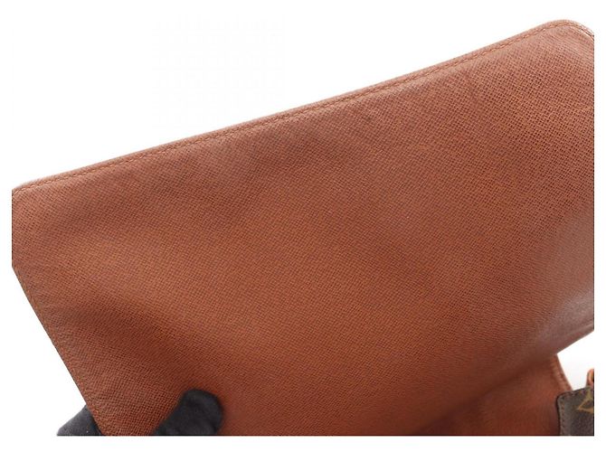 Borsa a tracolla Louis Vuitton Musette Monogram Marrone - vista 8