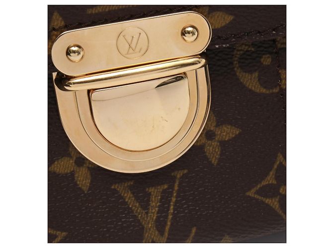 Borsa Louis Vuitton Manhattan PM Monogram Marrone - vista 12