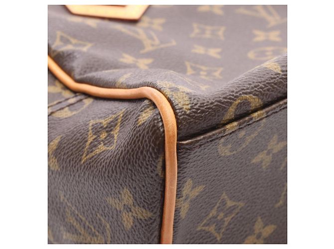 Borsa Louis Vuitton Manhattan PM Monogram Marrone - vista 7