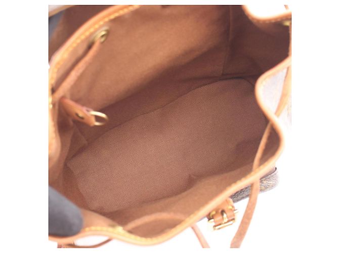 Zaino/Borsa Mini Montsouris Louis Vuitton Marrone - vista 3