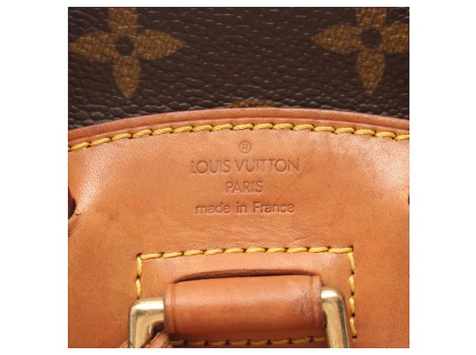 Zaino/Borsa Mini Montsouris Louis Vuitton Marrone - vista 4