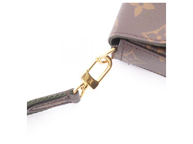 Borsa Multi Pochette Felicie Louis Vuitton Marrone Verde - vista 6