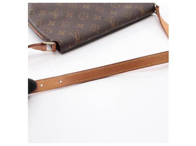 Borsa a Spalla Louis Vuitton Musette Tango Marrone - vista 10