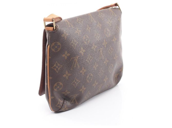 Borsa a Spalla Louis Vuitton Musette Tango Marrone - vista 2