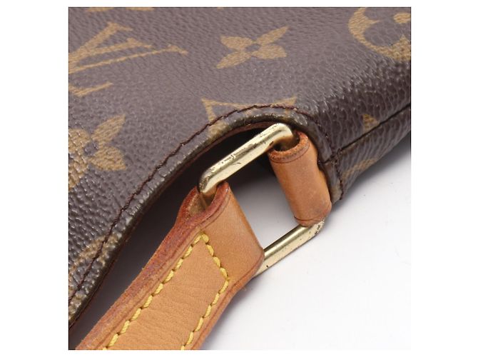 Borsa a tracolla Louis Vuitton Musette Tango Brown Marrone - vista 12