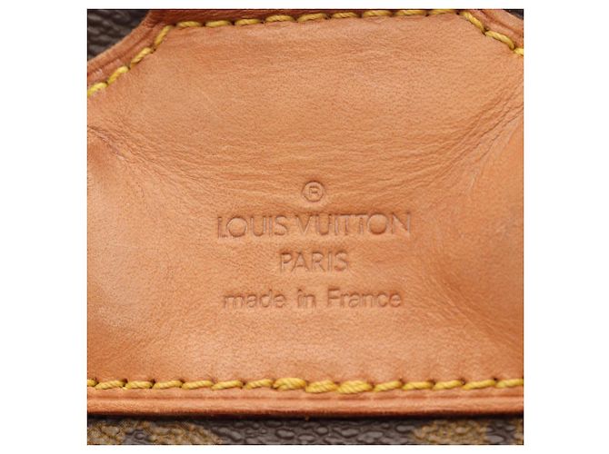 Zaino/Borsa Louis Vuitton Montsouris MM Marrone - vista 4