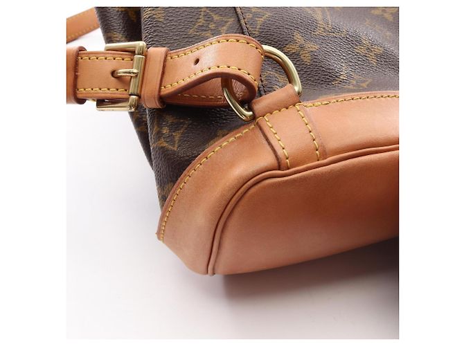 Zaino/Borsa Louis Vuitton Montsouris MM Marrone - vista 8