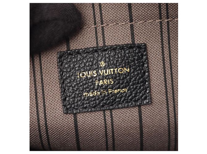 Borsa 2-Way Louis Vuitton Montaigne BB Nero - vista 4