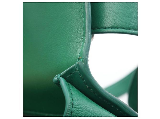 Bottega Veneta Borsa a Spalla The Clip Verde - vista 12