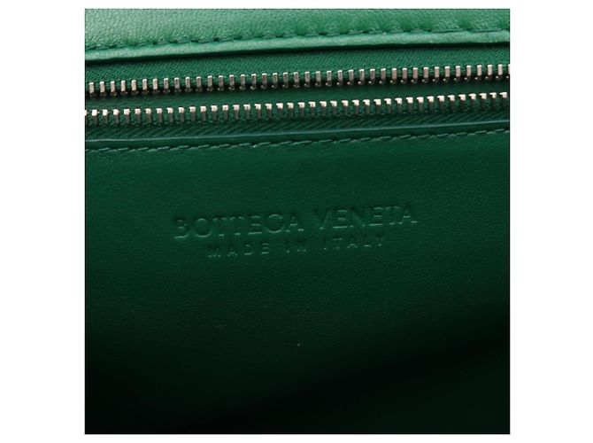Bottega Veneta Borsa a Spalla The Clip Verde - vista 4