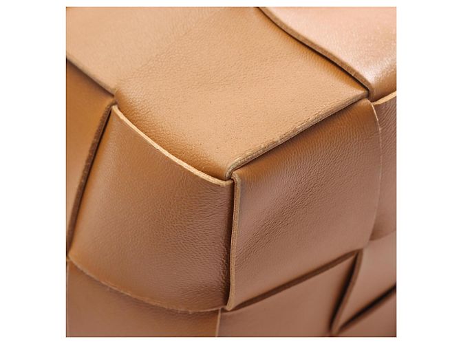 Borsa a secchiello Small Cassette Bottega Veneta Marrone - vista 8