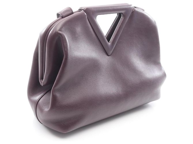 Borsa a Spalla 2-Way Point Medium Bottega Veneta Porpora - vista 2