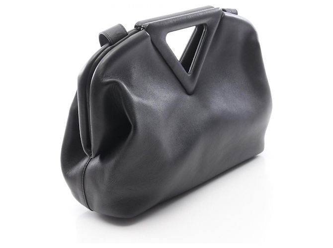 Borsa a tracolla 2-Way Point Medium Bottega Veneta Nero - vista 2