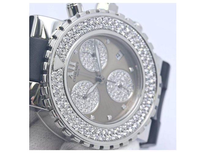 Orologio Cronografo Chaumet Class One LM da Uomo con Diamanti - vista 12