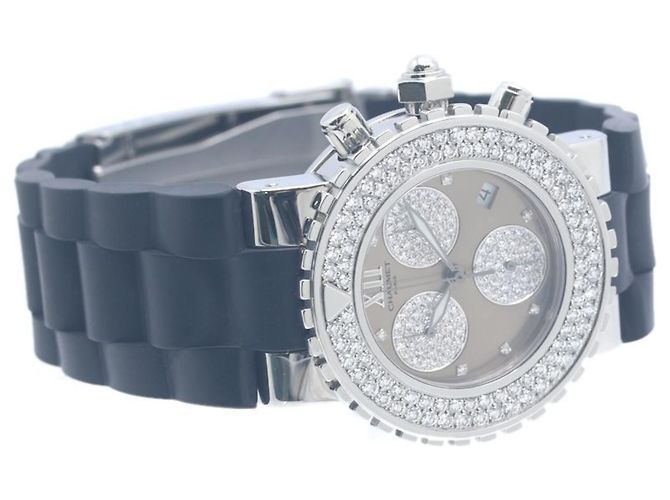 Orologio Cronografo Chaumet Class One LM da Uomo con Diamanti - vista 6