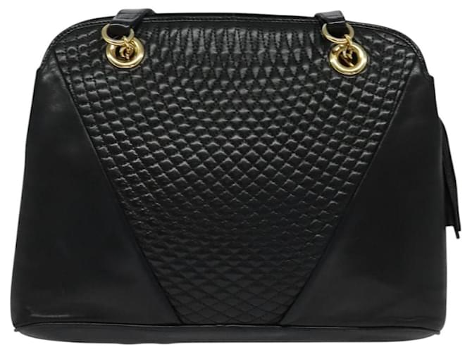 Bally Vintage Pelle trapuntata Nero - vista 2