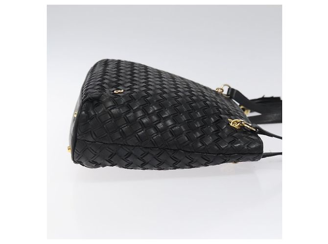 Bally Vintage gestepptes Leder Schwarz - Ansicht 3