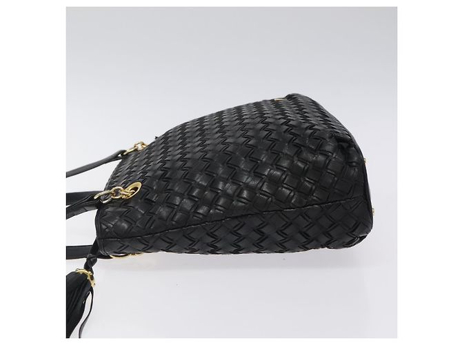 Bally Vintage gestepptes Leder Schwarz - Ansicht 4
