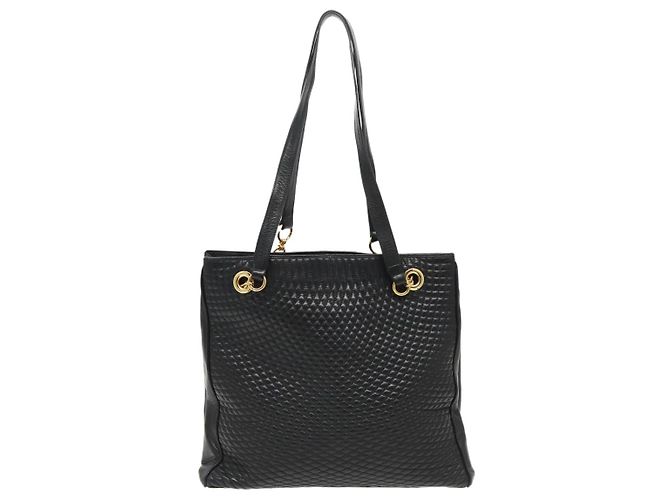Bally Vintage en cuir matelassé Noir - vue 2