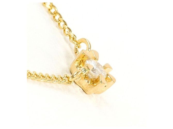 Autre Marque Collana in oro giallo 18K con diamante D'oro - vista 2