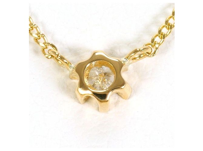 Autre Marque Collana in oro giallo 18K con diamante D'oro - vista 3