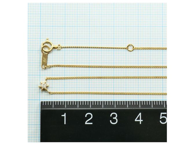 Autre Marque Collana in oro giallo 18K con diamante D'oro - vista 4