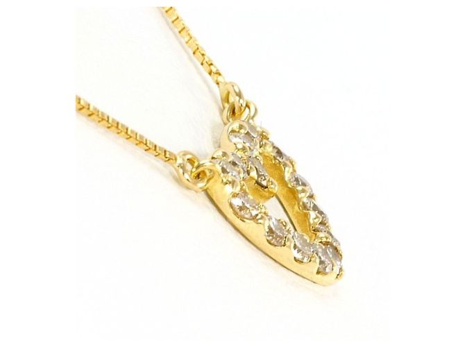 Autre Marque Collana in oro giallo 18K con diamante D'oro - vista 2