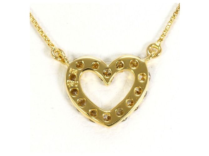 Autre Marque Collana in oro giallo 18K con diamante D'oro - vista 3
