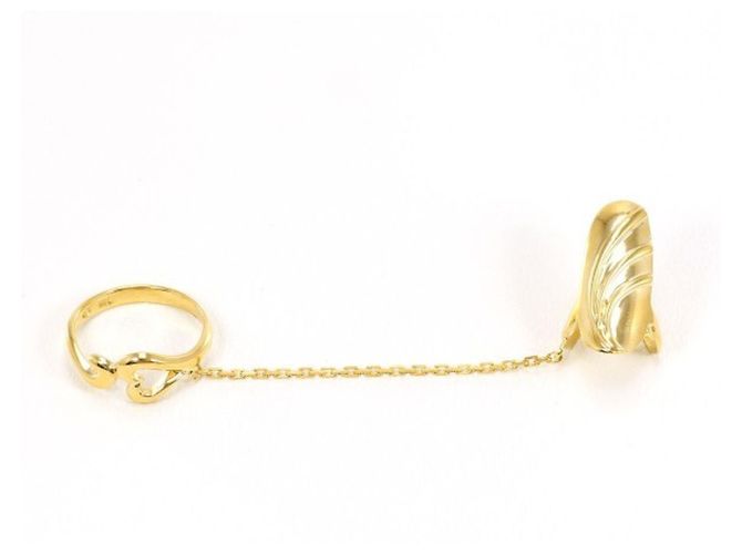 Autre Marque 18K Gelbgold-Ring Golden - Ansicht 2