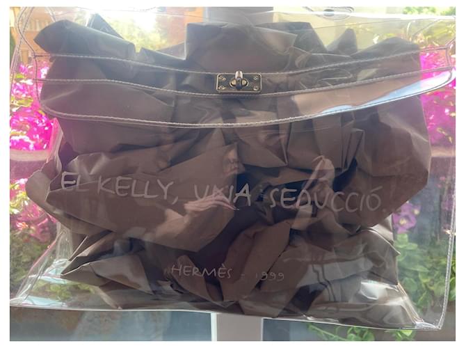 Borsa Hermès Kelly trasparente - vista 2