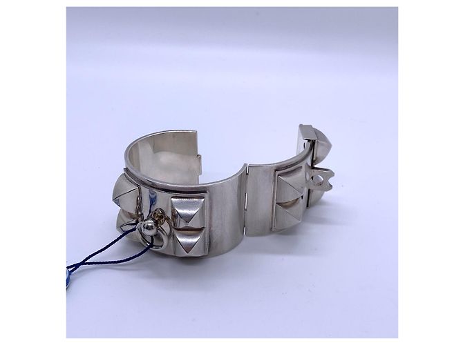 Hermès Silber Armreif - Ansicht 4