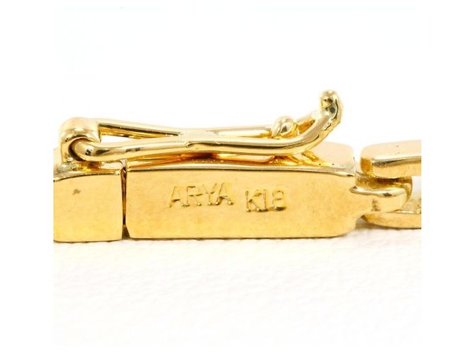 Autre Marque Bracciale con charm in oro giallo 18K con turchese D'oro - vista 5