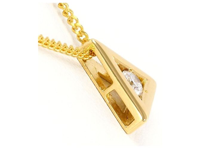 Autre Marque Collana in oro giallo 18K con diamante D'oro - vista 2