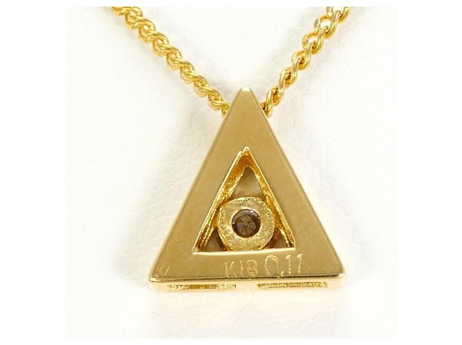 Autre Marque Collana in oro giallo 18K con diamante D'oro - vista 3