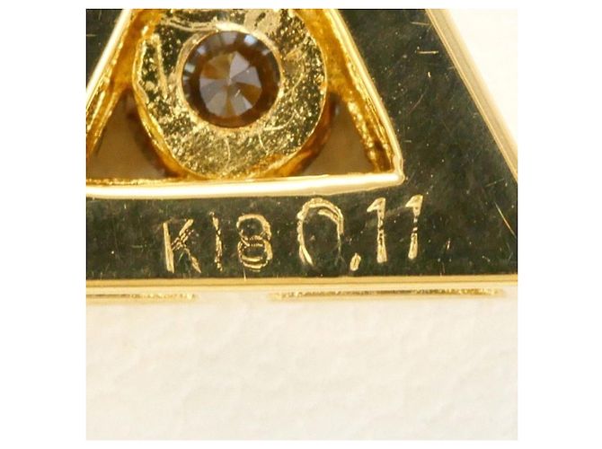 Autre Marque Collana in oro giallo 18K con diamante D'oro - vista 4