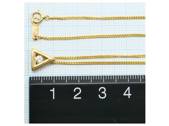 Autre Marque Collana in oro giallo 18K con diamante D'oro - vista 5